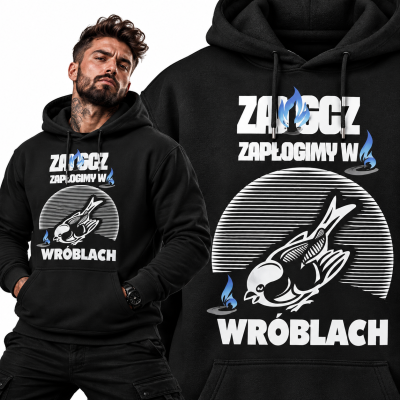 BLUZA Z KAPTUREM ZA GAZ